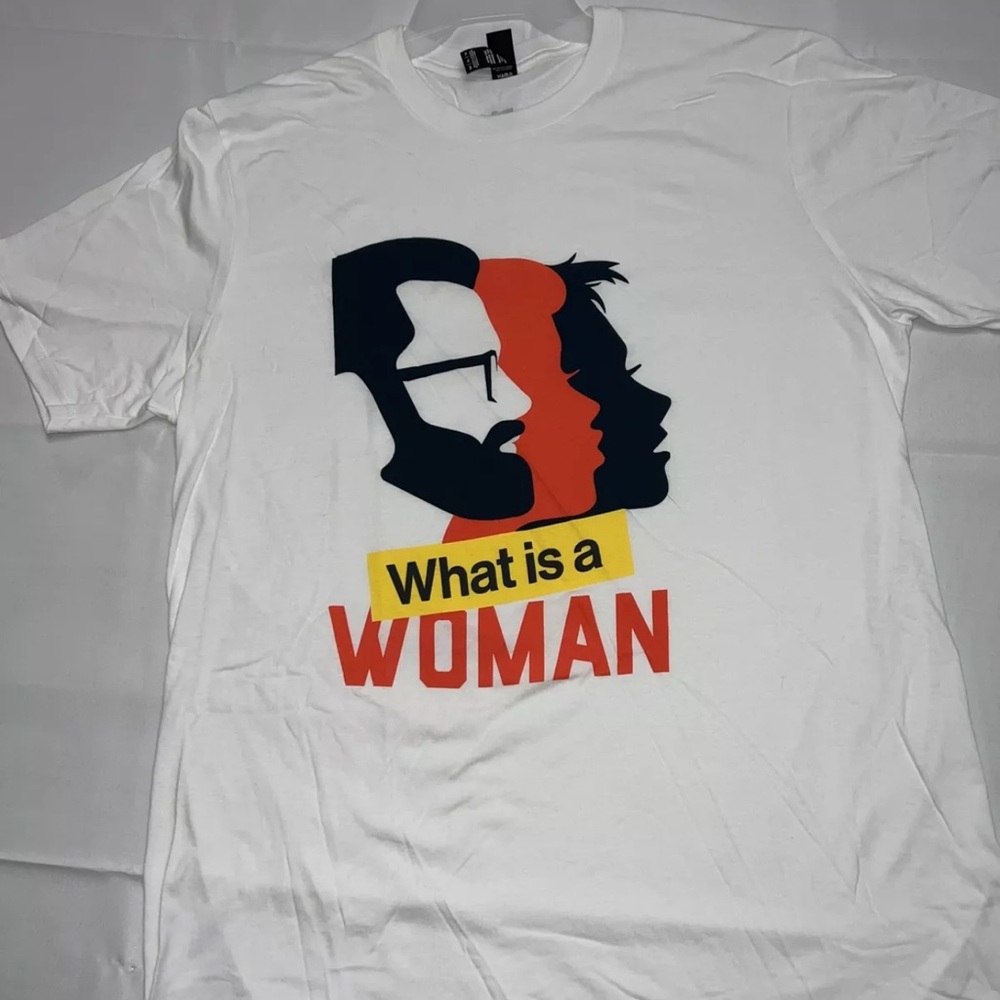 District White Graphic Tee - What is‎ a Woman